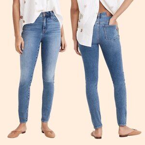Madewell 10" High Rise Roadtripper Vinton Wash Skinny Jeans Size 24